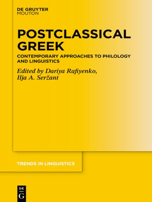 cover image of Postclassical Greek